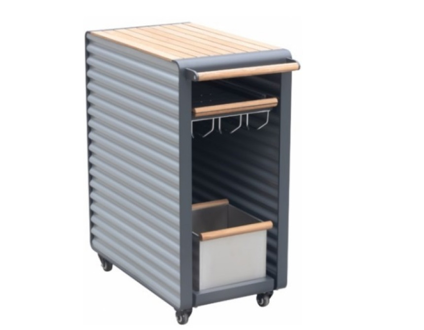 Airport/Bar Trolley Anthracite/Silver (203697)