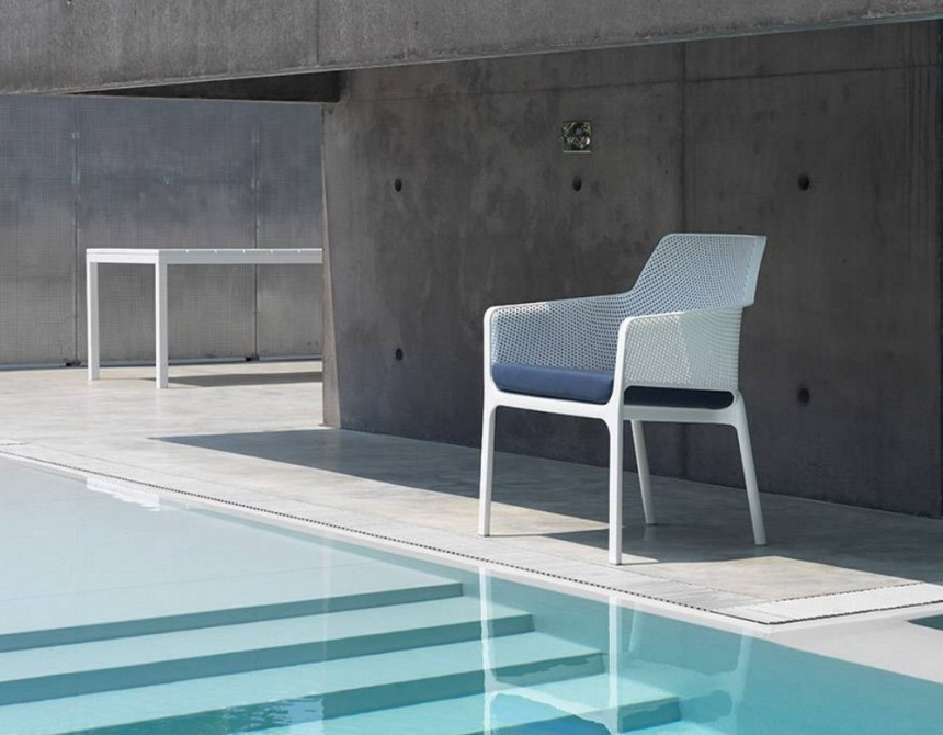 Net/L-Cushion* Lounge Armchair