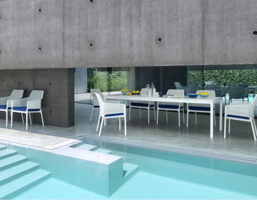 Net/L-Cushion* Lounge Armchair