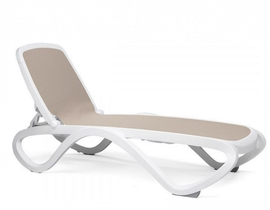 Omega* Sun-Lounger White