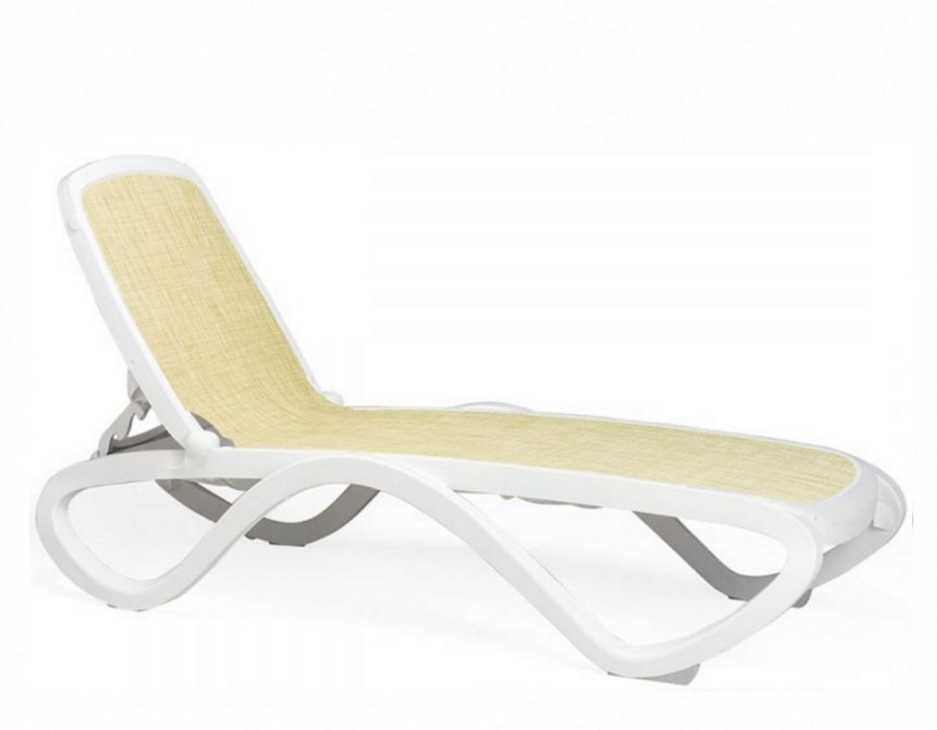 Omega* Sun-Lounger White