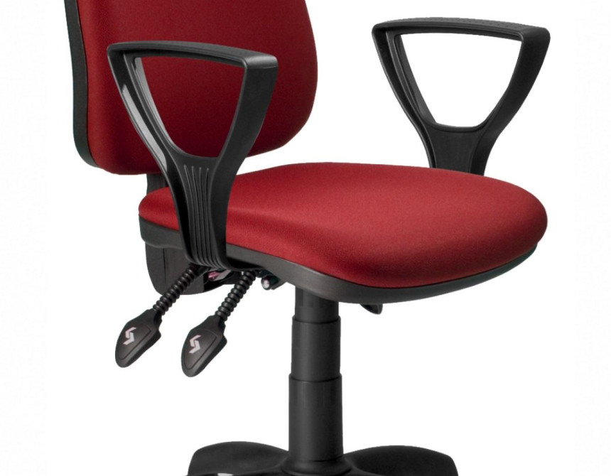 Asyn Office  Armchair  Red D3*