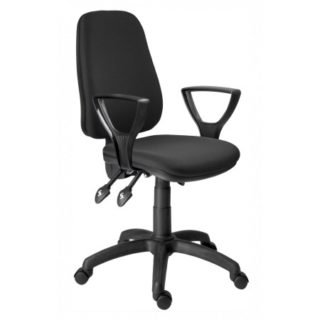 Asyn Office  Armhair  Black D2*
