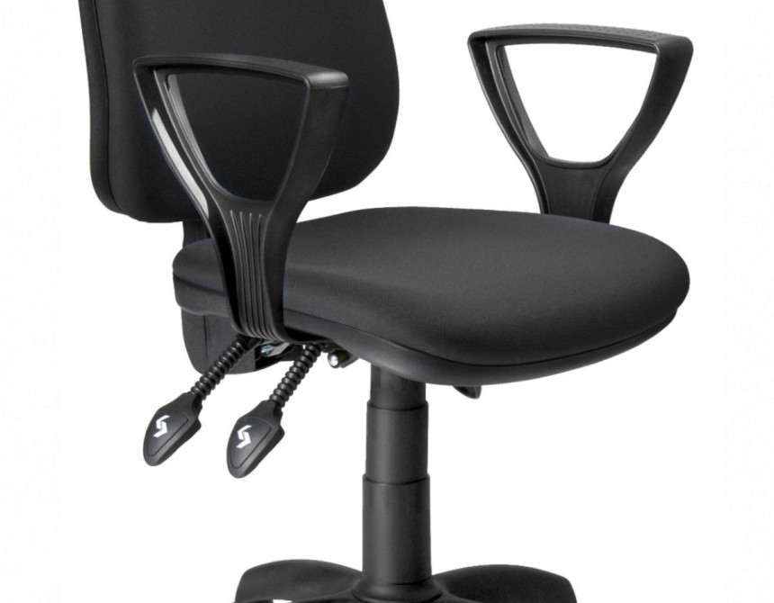 Asyn Office  Armhair  Black D2*