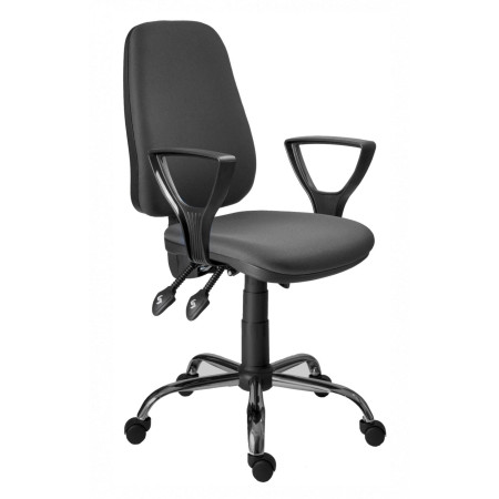 Asyn/CR Office Armhair Grey D5*