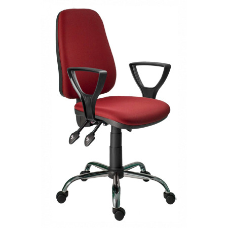 Asyn/CR Office  Armhair Red D3*