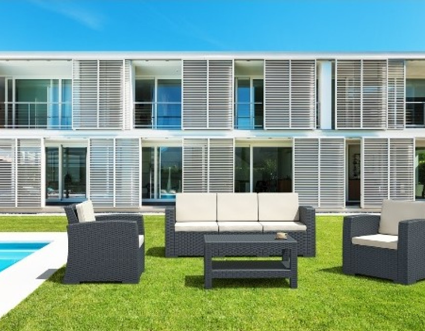 Monaco/ST-3* Lounge Set Brown
