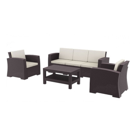 Monaco/ST-3* Lounge Set Brown
