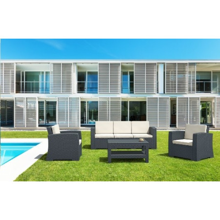 Monaco/ST-3* Lounge Set Anthracite