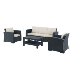Monaco/ST-3* Lounge Set Anthracite
