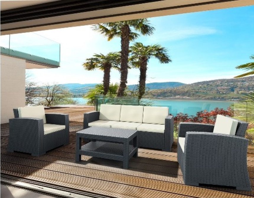 Monaco/ST-3* Lounge Set Anthracite