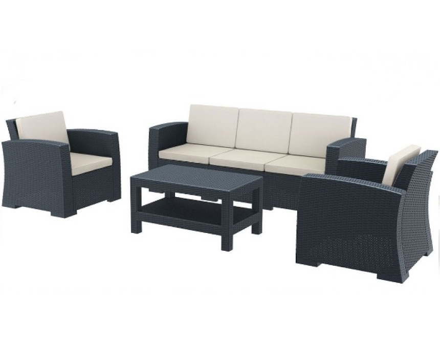 Monaco/ST-3* Lounge Set Anthracite