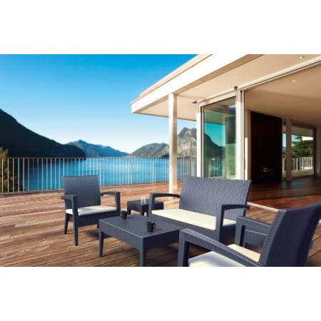 Pacific Lounge Set Dark Grey*