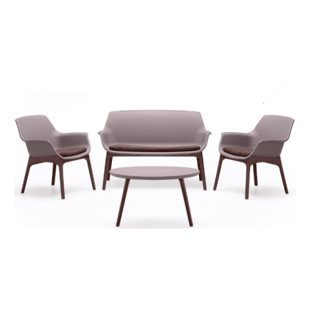 Luxor Set Taupe/Brown*