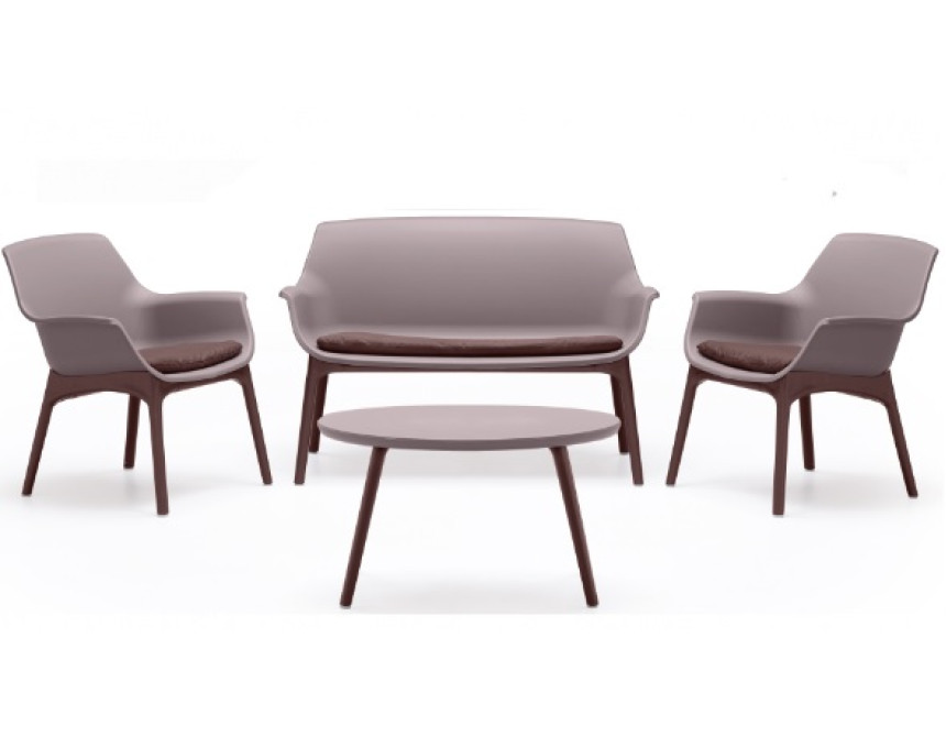 Luxor Set Taupe/Brown*