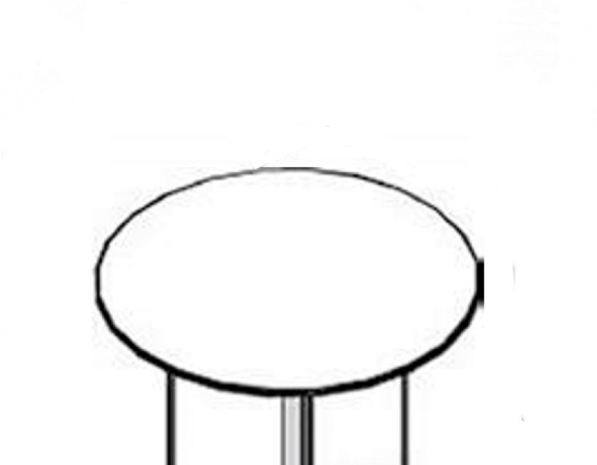 Mio, conference table 110xh.75cm*