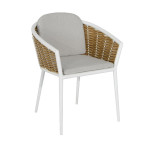 Musses Rattan/D7 Dining Set Anthracite