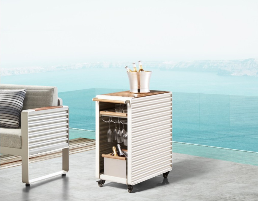 Airport/Bar Trolley Beige/Taupe (203697)