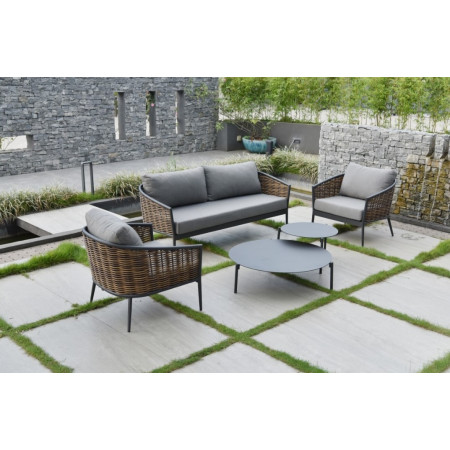 Musses Rattan Set Anthracite