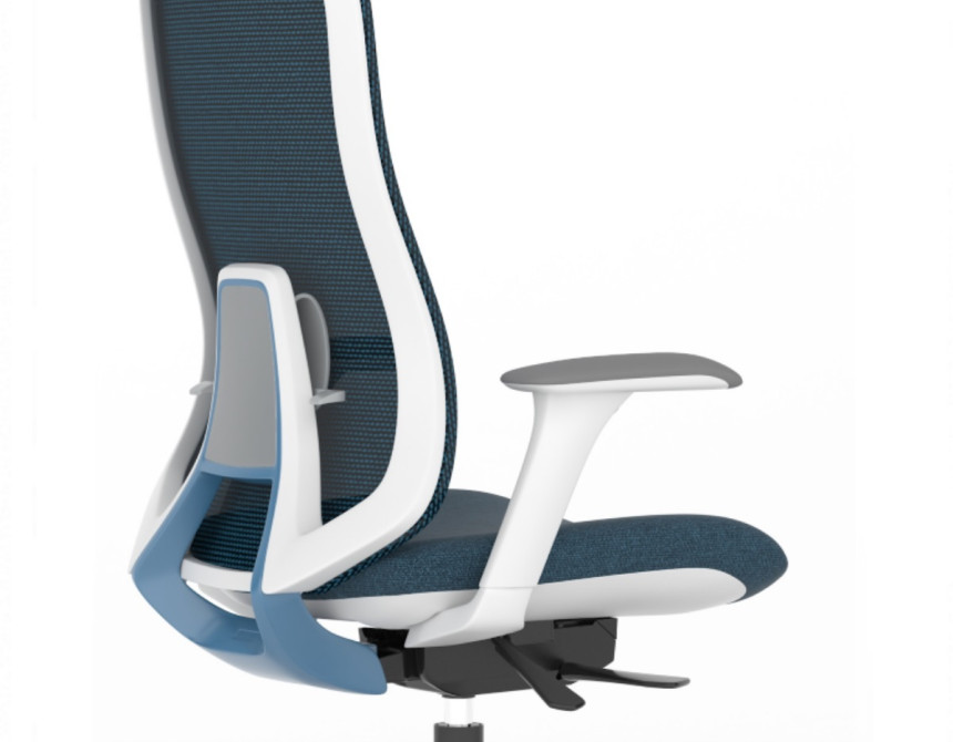 Executive Armchair Dario Blue*