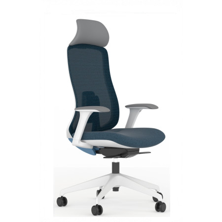 Executive Armchair Dario Blue*