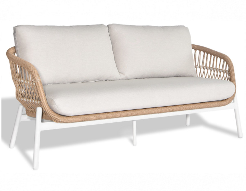 Bari-White Lounge Set