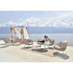 Bari-White Lounge Set