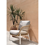 Bari-White Lounge Set