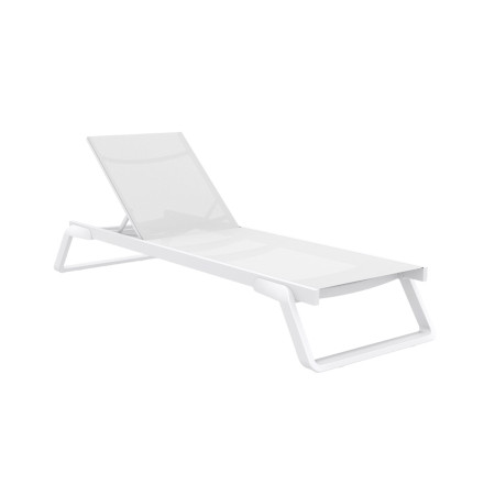 Tropic-2* Sun-Lounger White