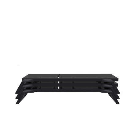 Tropic-2* Sun-Lounger Black