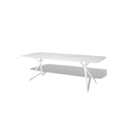 Bari/D7-White Dining Set