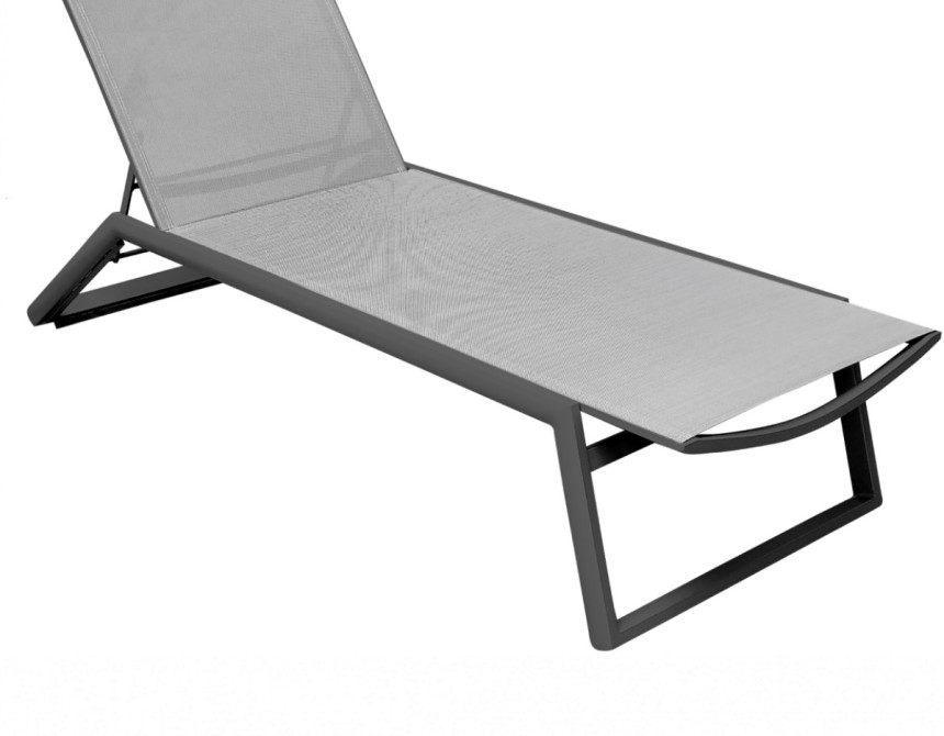 Tulip Sun-Lounger Anthracite