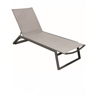 Tulip Sun-Lounger Taupe