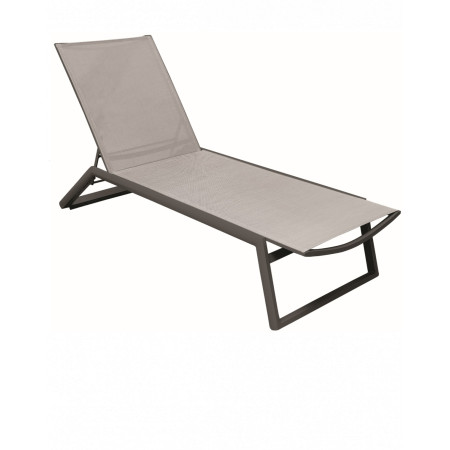 Tulip Sun-Lounger Taupe