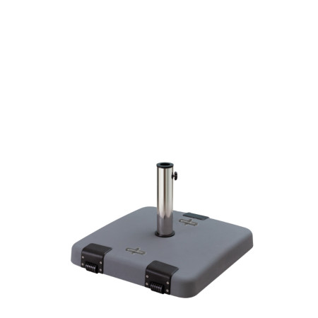 Titan/S-55x55cm, Umbrella Base Grey