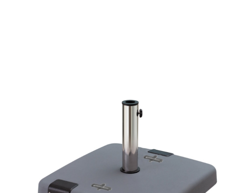 Titan/S-55x55cm, Umbrella Base Grey