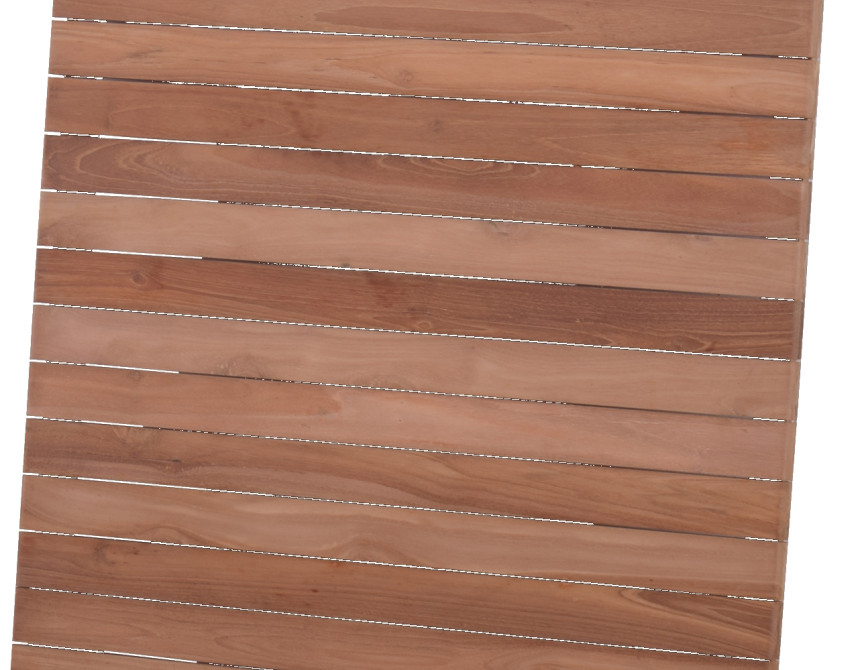 Meza-80x80cm Table Top Teak