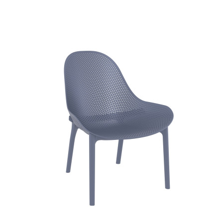 Sky Lounge* Chair Dark Grey