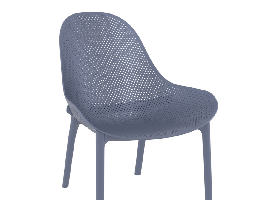 Sky Lounge* Chair Dark Grey