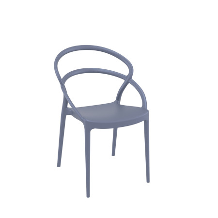 PIA/PL* CHAIR DARK GREY