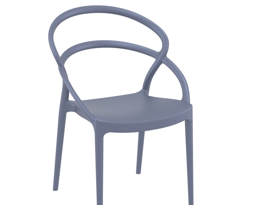 PIA/PL* CHAIR DARK GREY