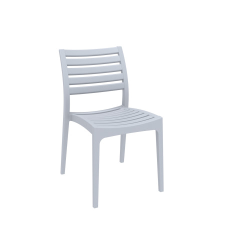 Ares/PL* Chair Silver Grey