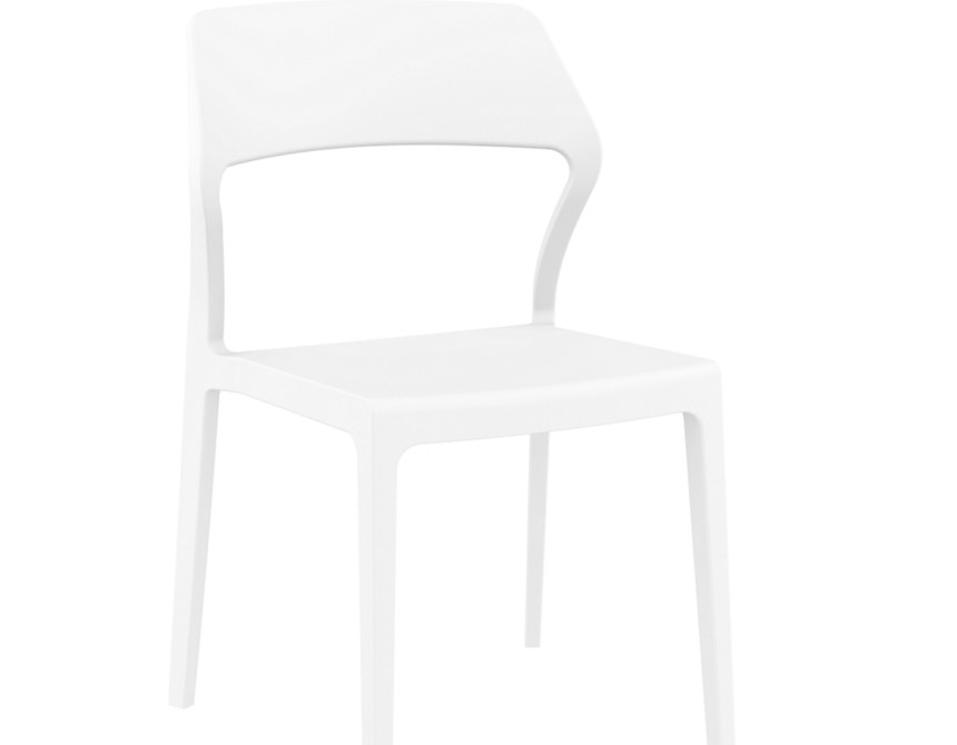 Snow/PL* Chair White
