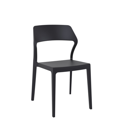 Snow/PL* Chair Black