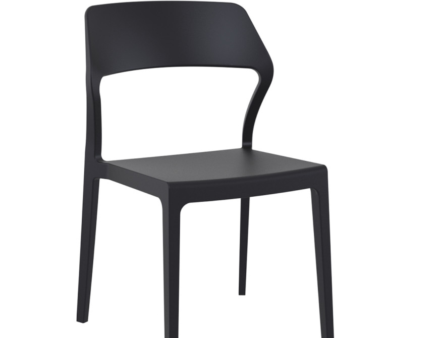 Snow/PL* Chair Black