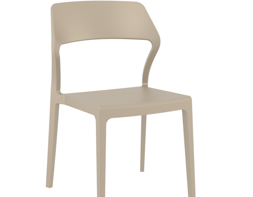 Snow/PL* Chair Taupe