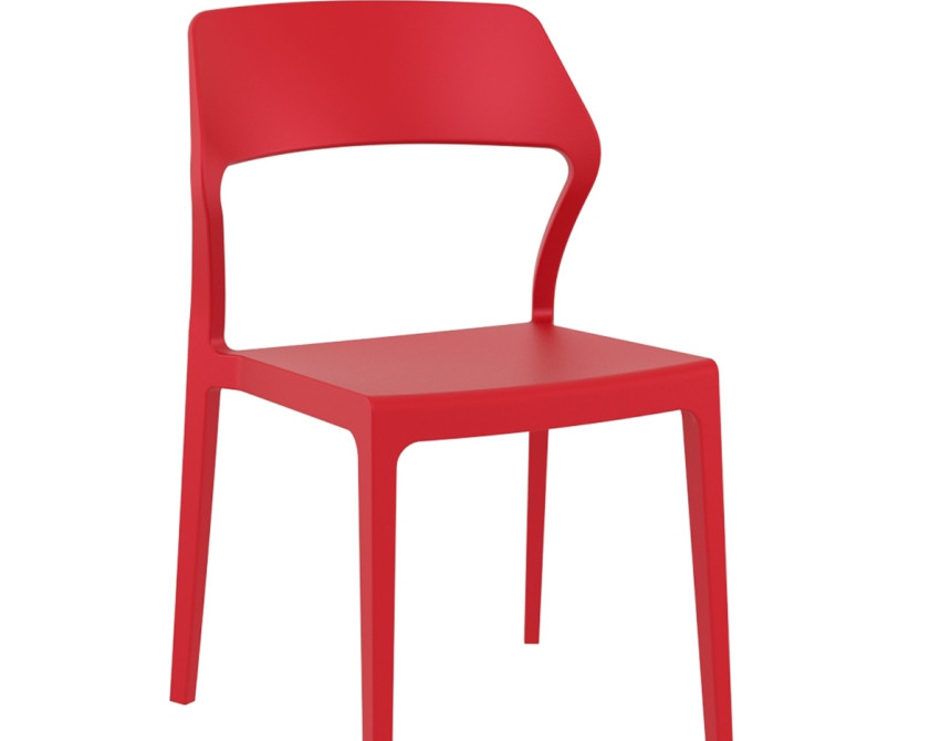 Snow/PL* Chair Red