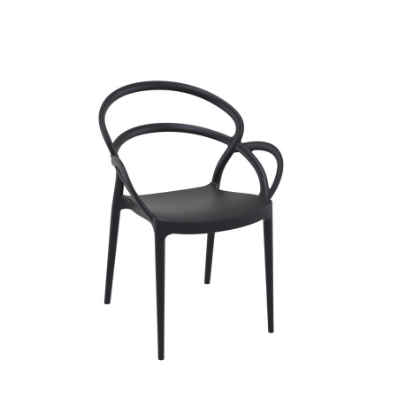 Mila/PL* Armchair PL Black
