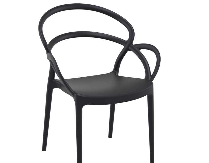 Mila/PL* Armchair PL Black