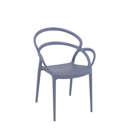 Mila/PL* Armchair Dark Grey